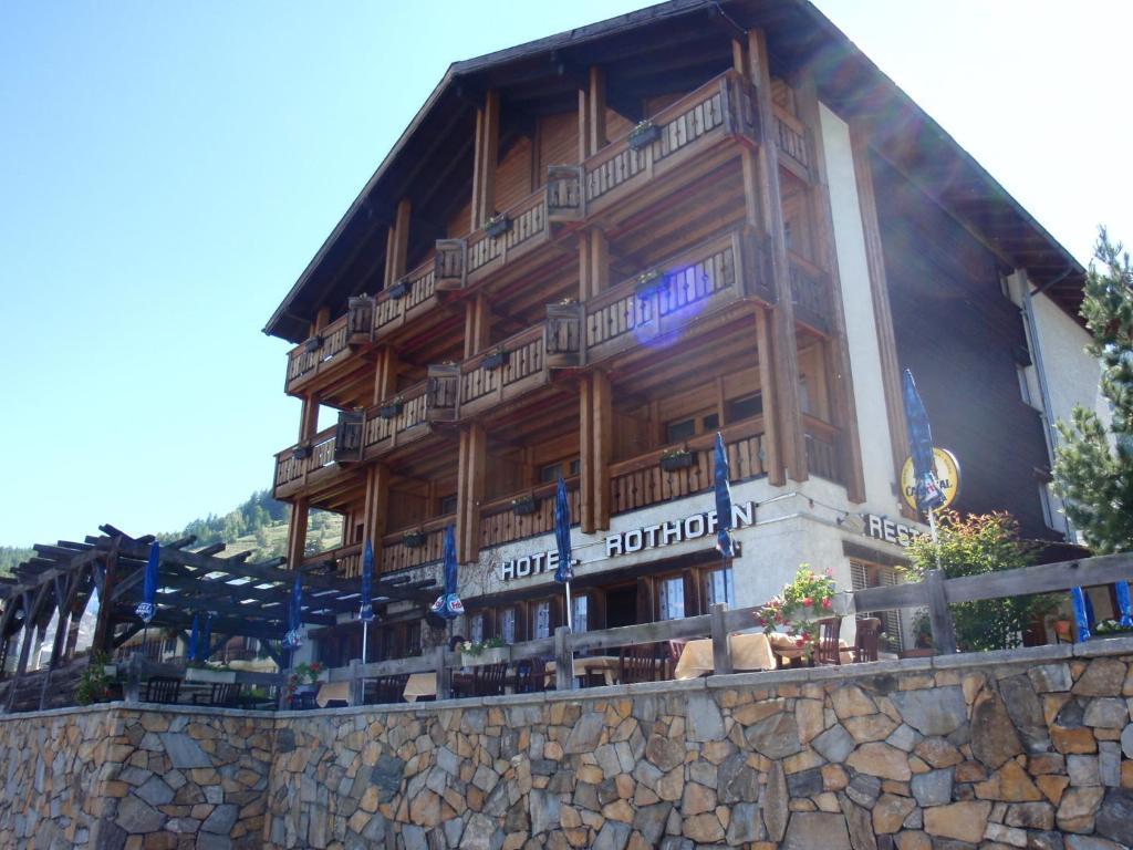 Hotel Restaurant Rothorn Visperterminen Luaran gambar