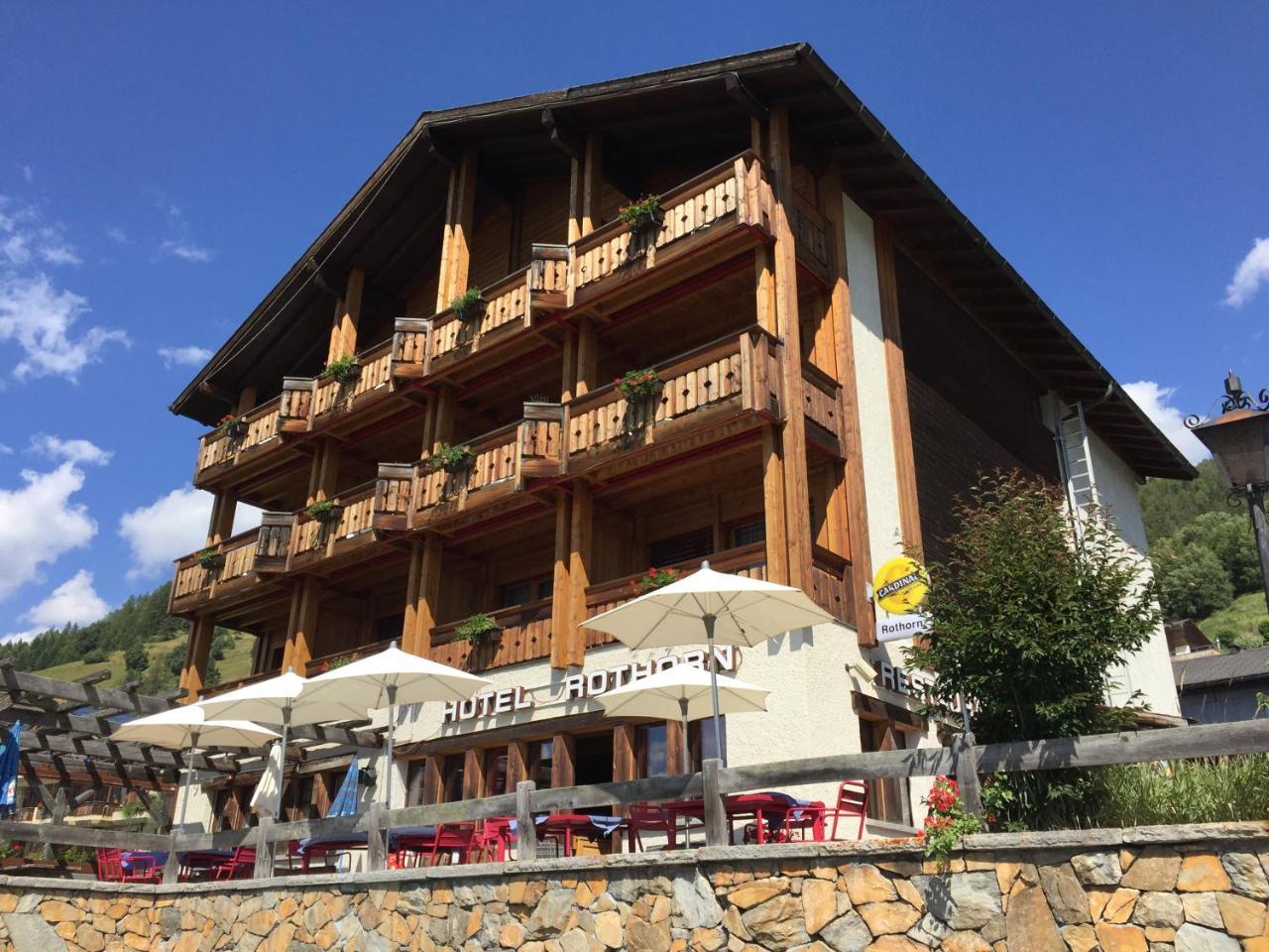 Hotel Restaurant Rothorn Visperterminen Luaran gambar